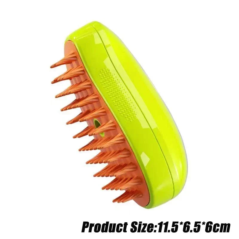 Brosse électrique 3-en-1 – Massage, toilettage et nettoyage
