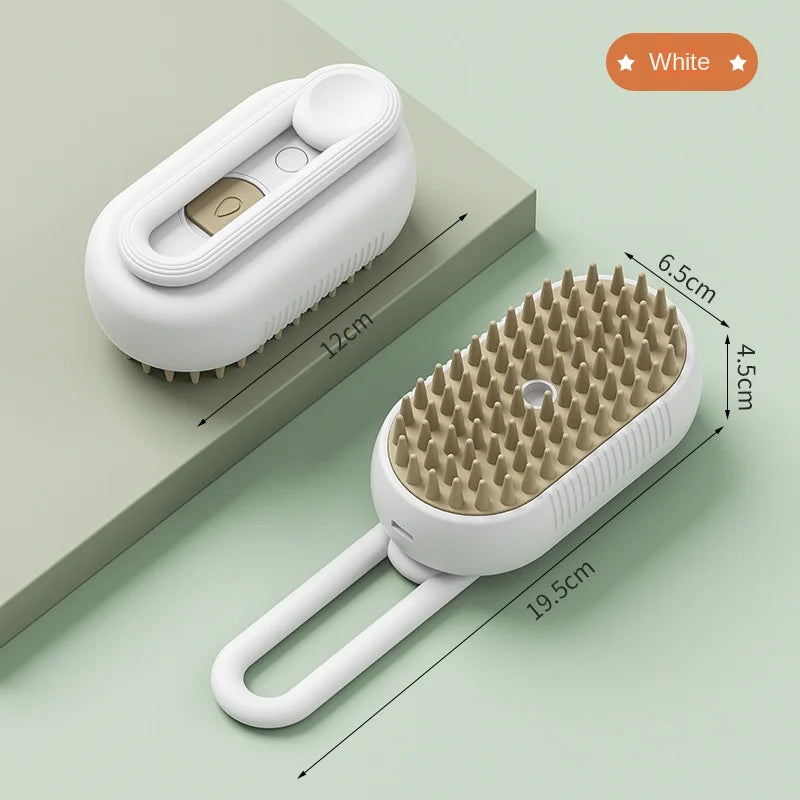 Brosse électrique 3-en-1 – Massage, toilettage et nettoyage