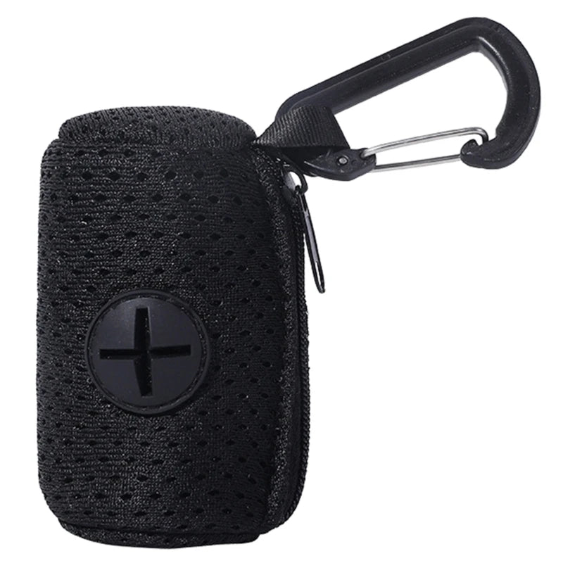 Distributeur de Sacs à Crottes avec Mousqueton – Compact et Hygiénique