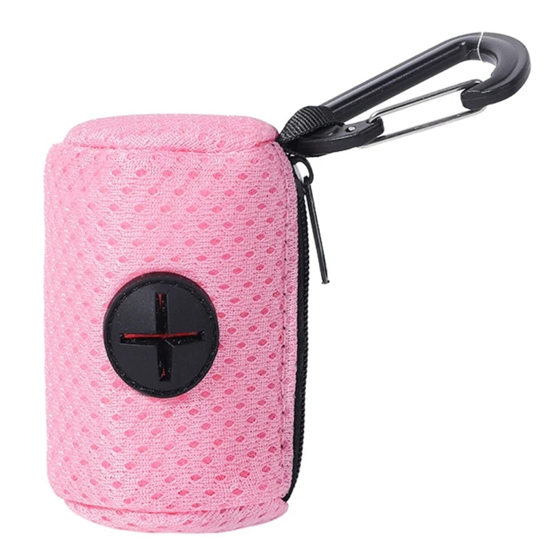 Distributeur de Sacs à Crottes avec Mousqueton – Compact et Hygiénique